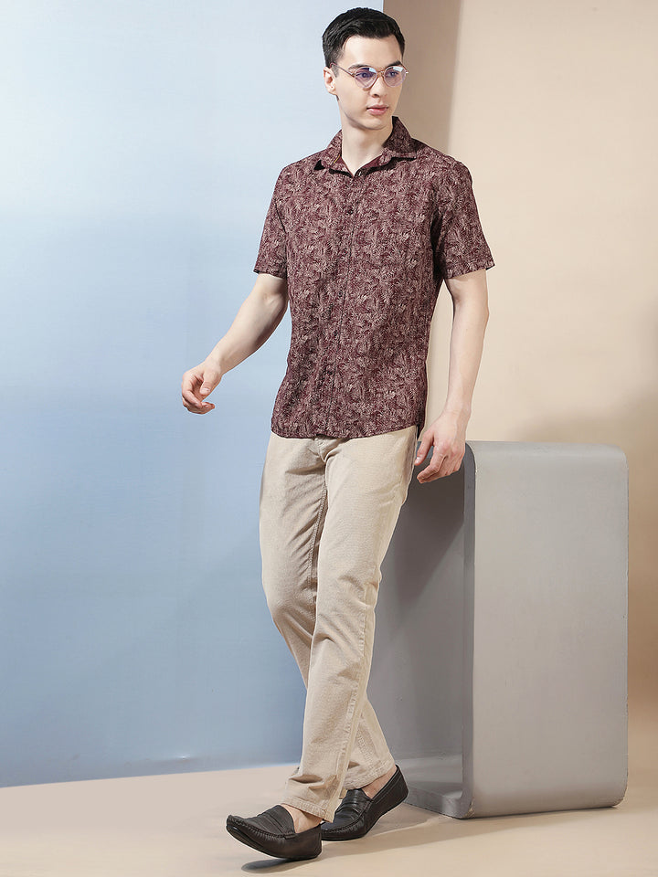 Refined Taupe Beige Corduroy Trousers