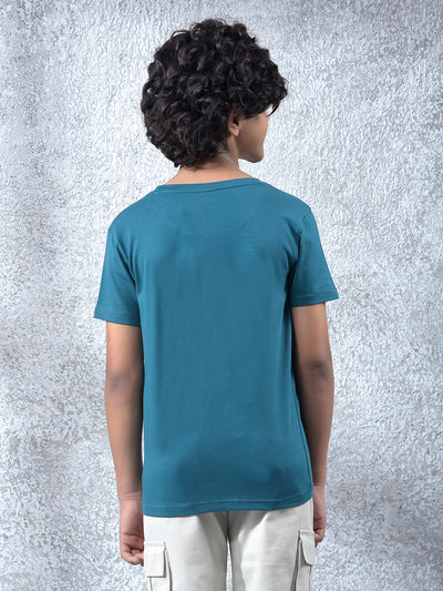 Green Graphic Print T-Shirt