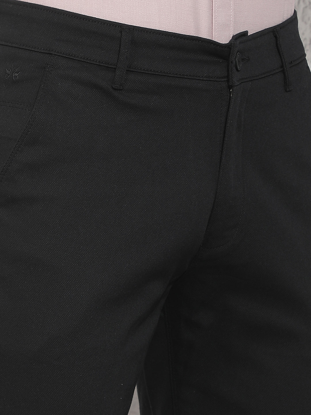 Black Straight Trousers