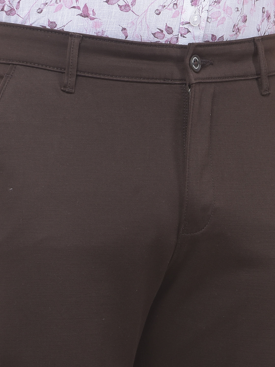 Everyday Cocoa Brown Trousers