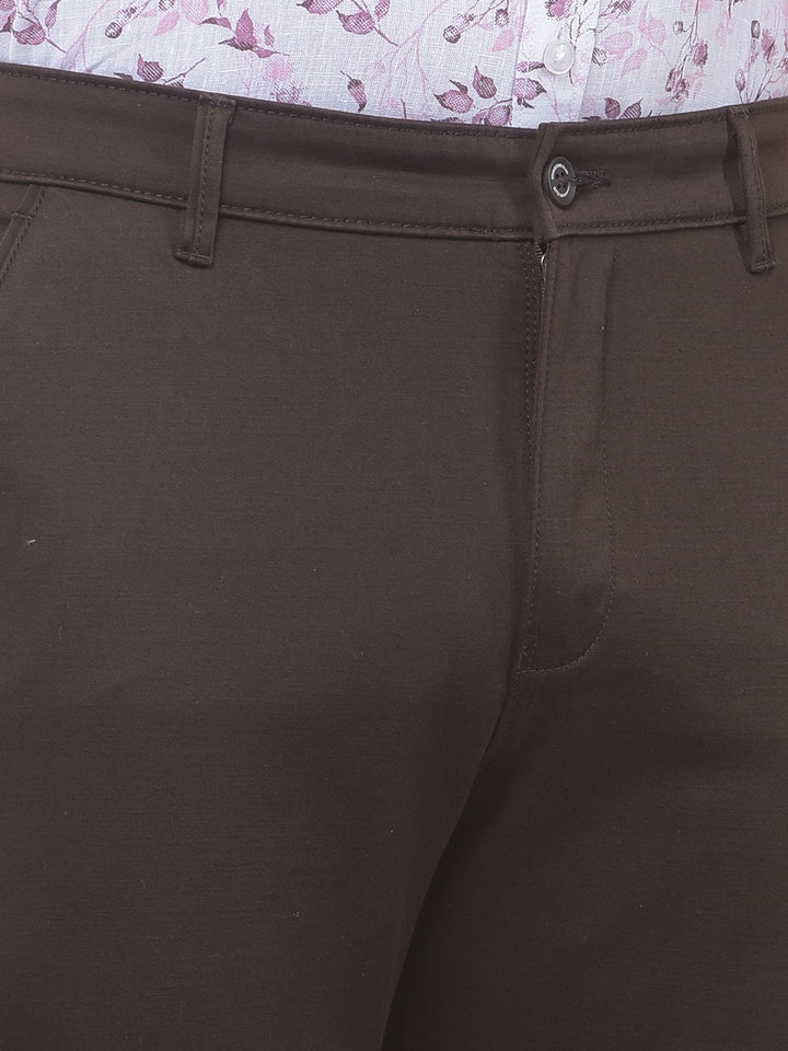 Everyday Cocoa Brown Trousers