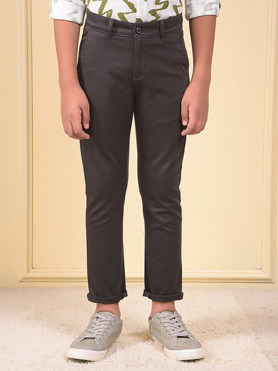 Olive Printed Trousers