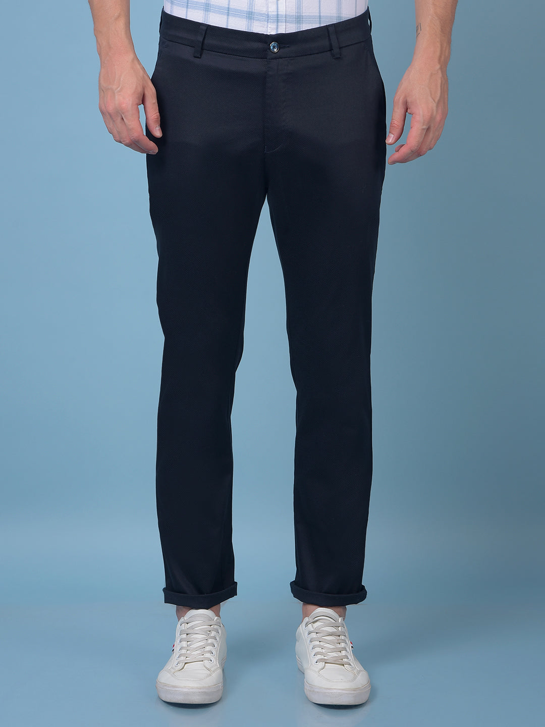 Bold Navy blue Trousers
