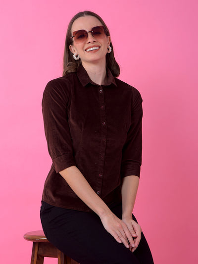 Modern Brown Shirt