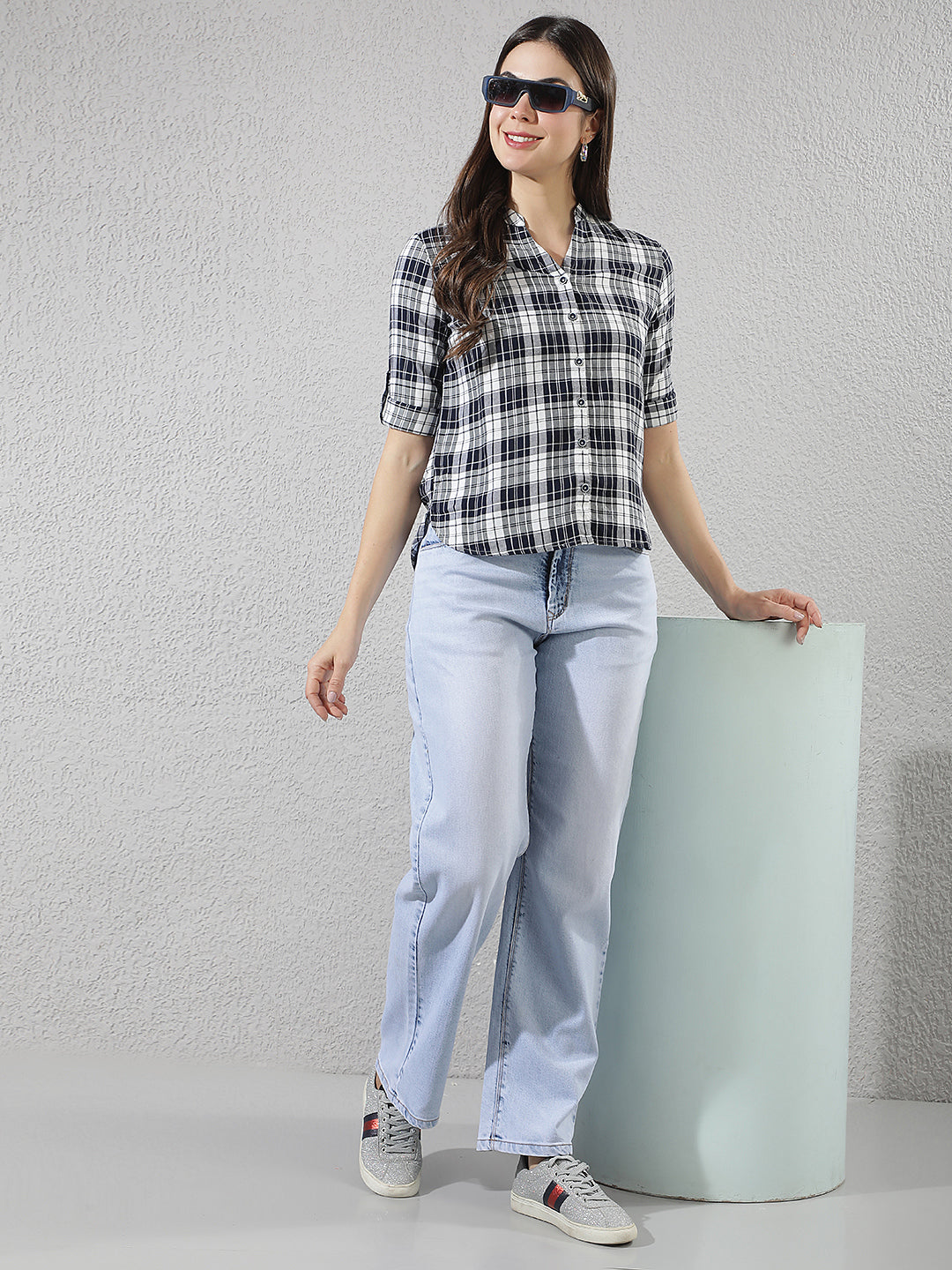 Signature Cobalt Blue Straight Jeans