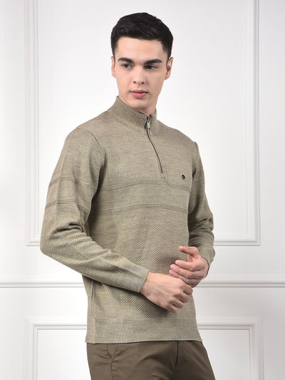 Lightweight Beige Knitted Sweater