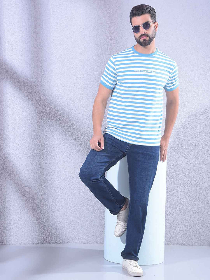 Vintage Blue Straight Jeans