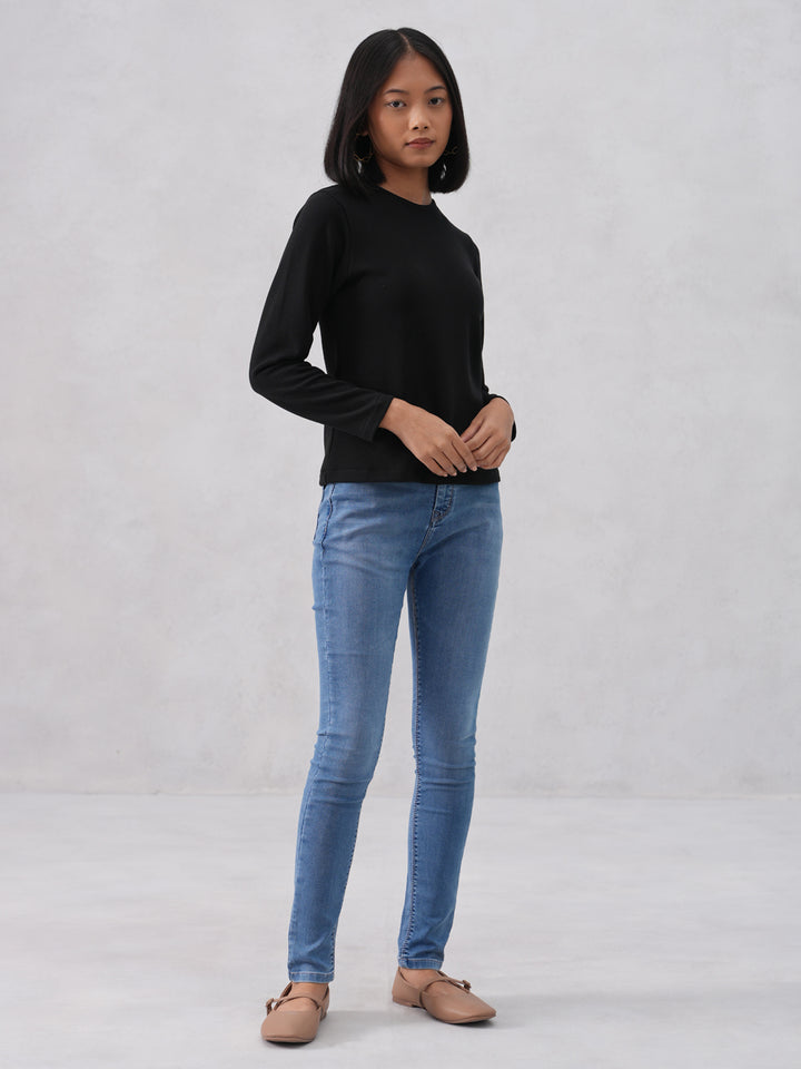 Classic Black Long Sleeve T-Shirt