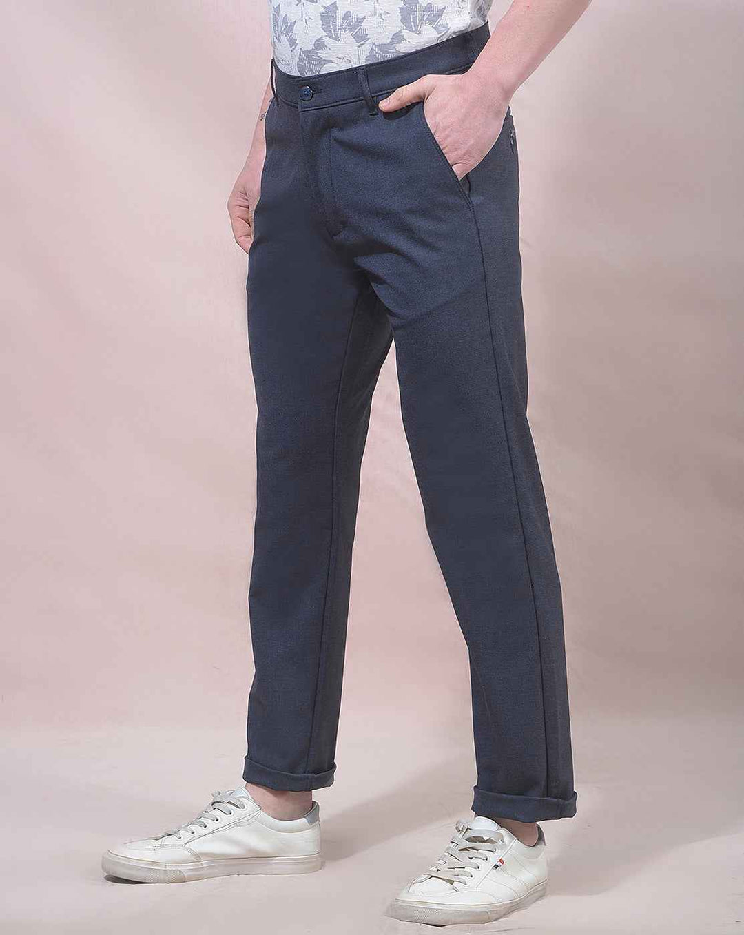 Classic Navy Versatile Trousers