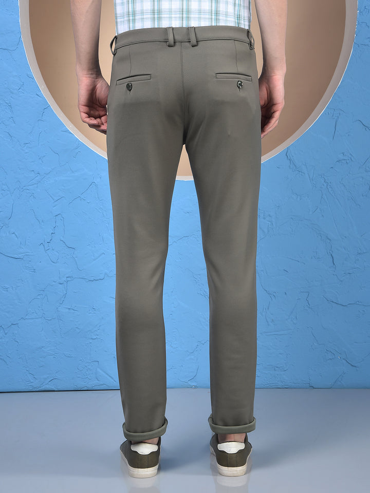 Dreamy Olive Knitted Trousers