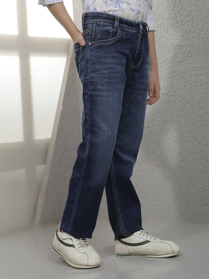Sleek Indigo Street Jeans