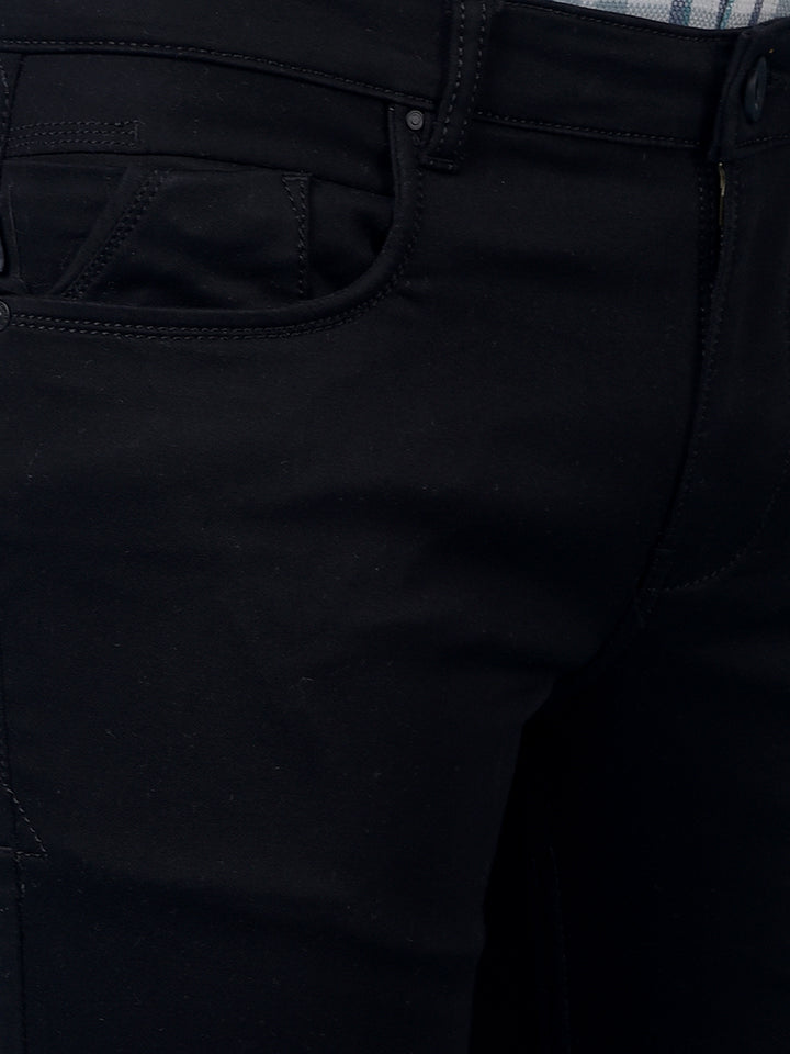 Black Straight Jeans