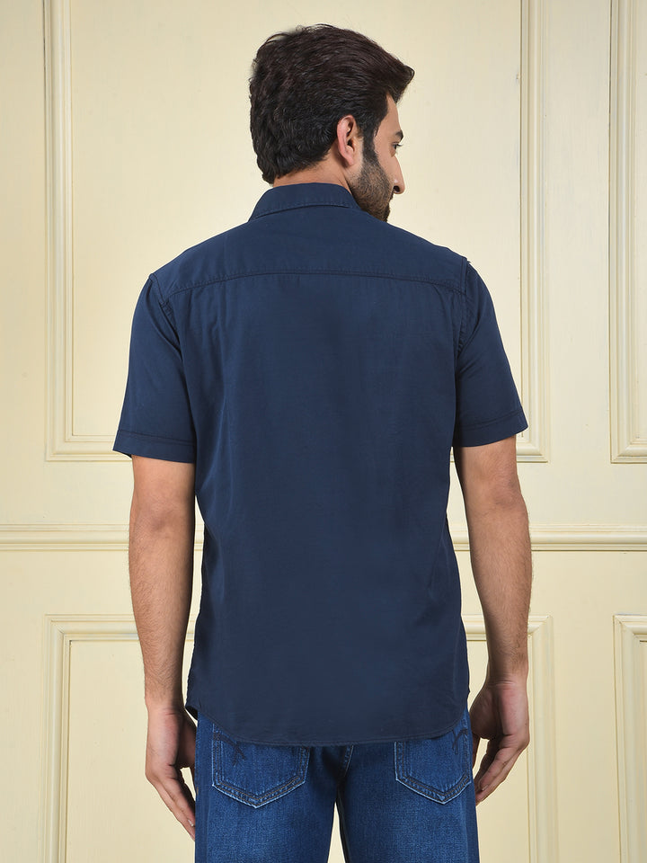 Dynamic Energy Navy Blue Shirt