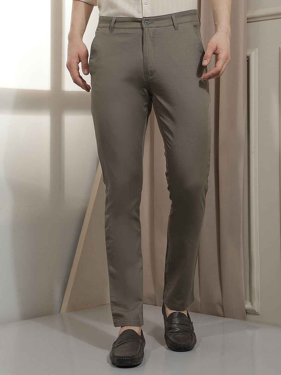 Earthy Olive Everyday Trousers