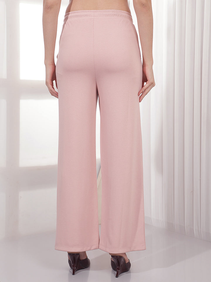 Tailored Magenta Pink Casual Trousers