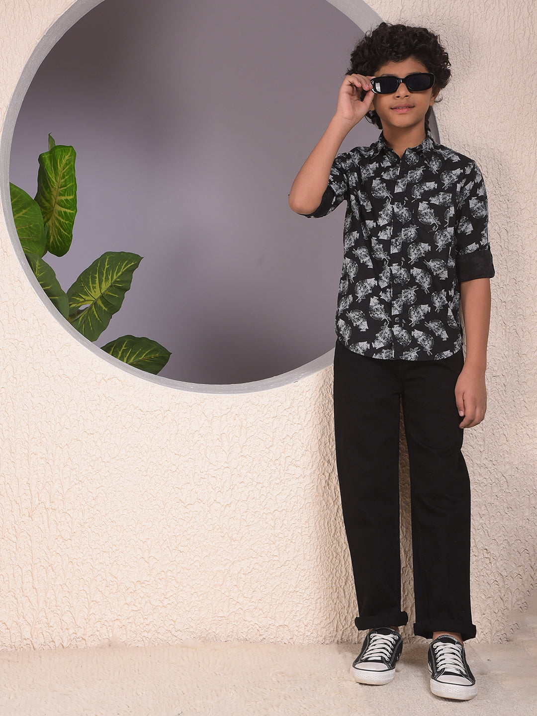 Snatched Black Straight Jeans