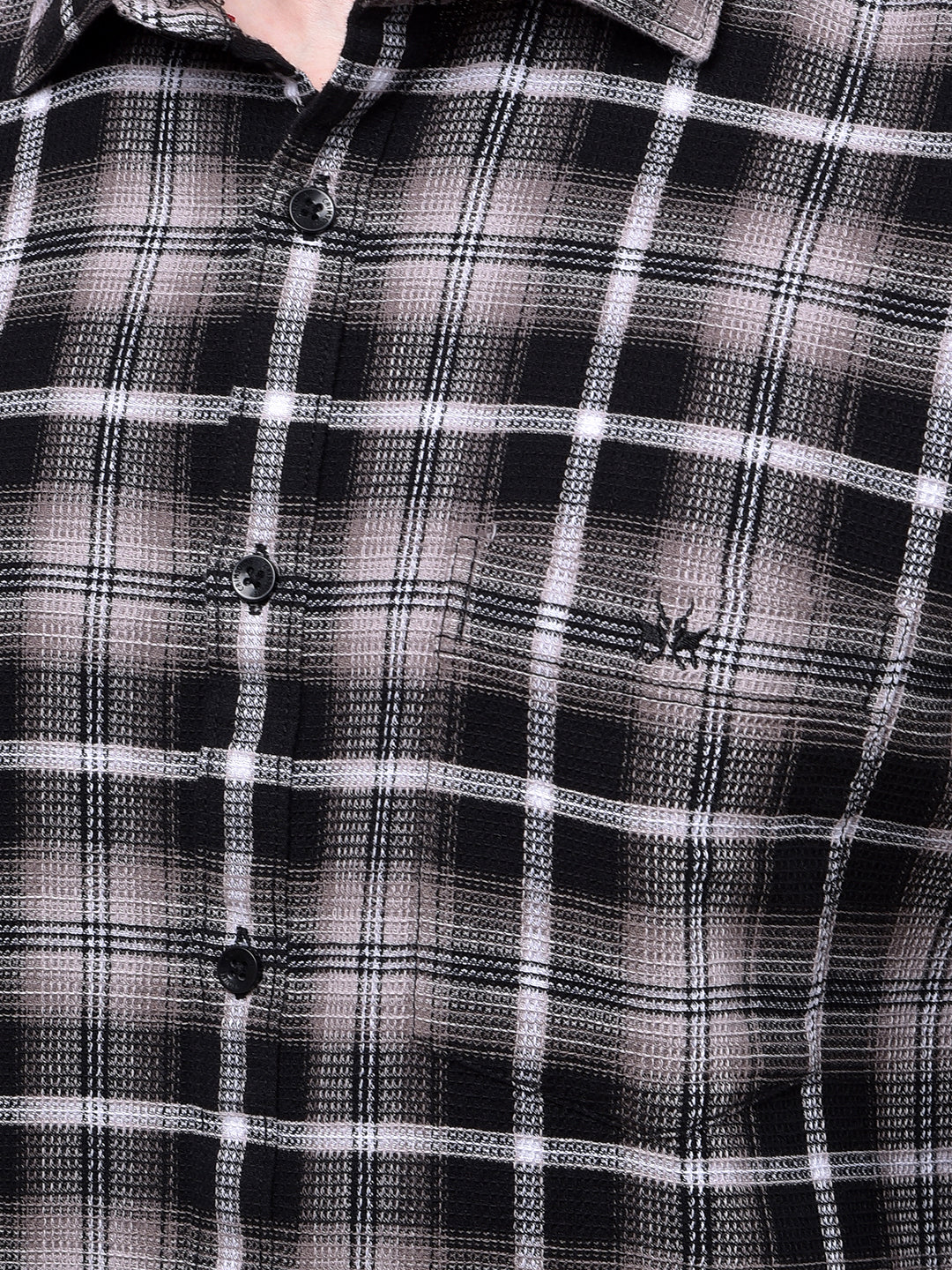 Multi-Color Checked 100% Cotton Shirt
