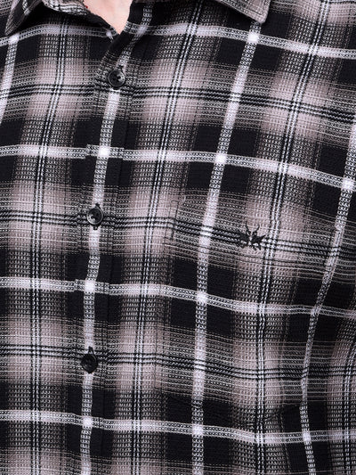 Multi-Color Checked 100% Cotton Shirt
