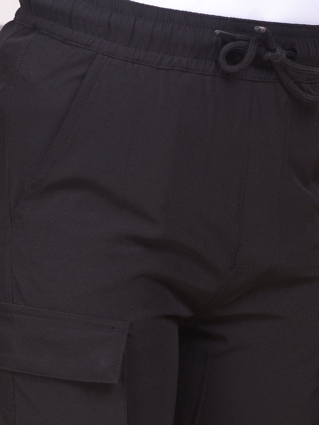 Stealth Flow Black Cargo Joggers
