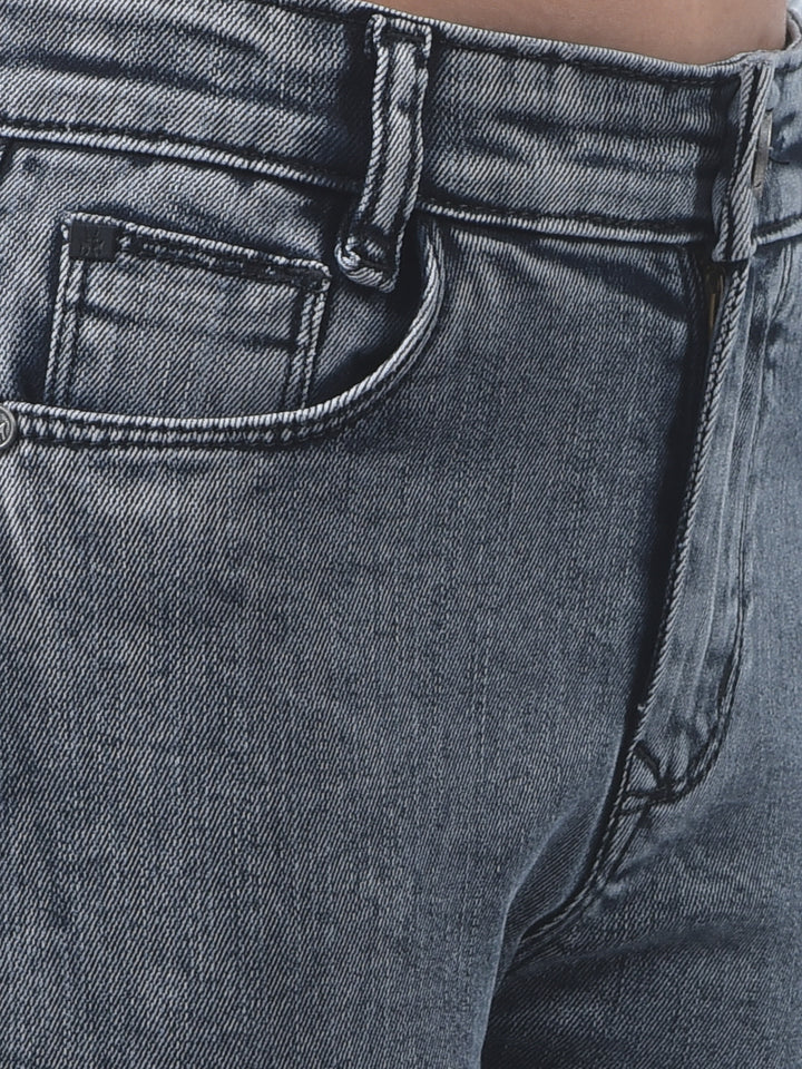 Sleek Grey Skinny Jeans
