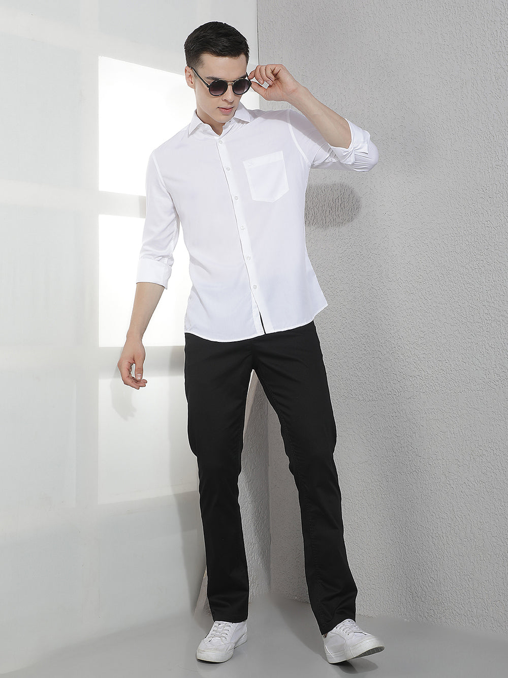 Smart White Modal Shirt