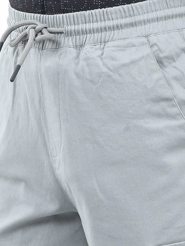 Urban Drift Grey Cargo Joggers