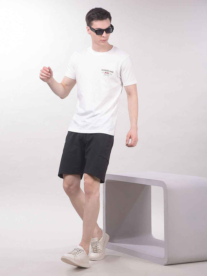 ZestNoir Utility Black Shorts