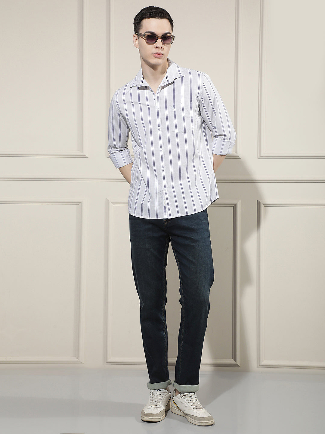 Urban Sapphire Blue Straight Jeans