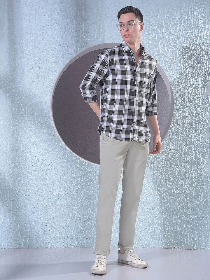 Fresh Green Straight Trousers