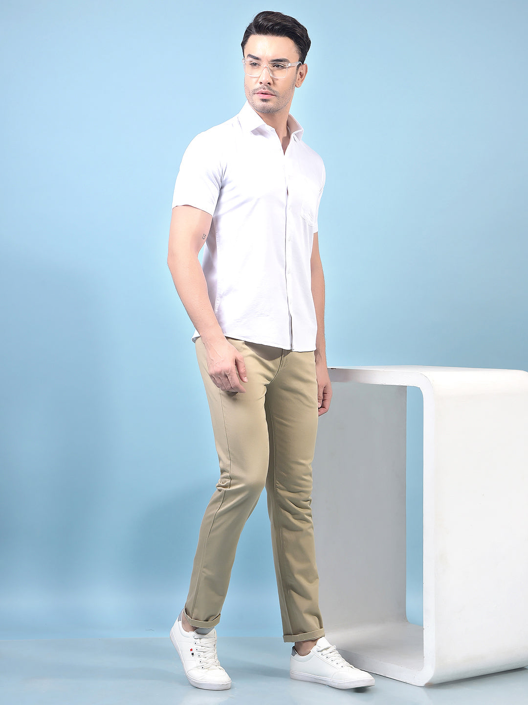 White Shirt-Men Shirts-Crimsoune Club