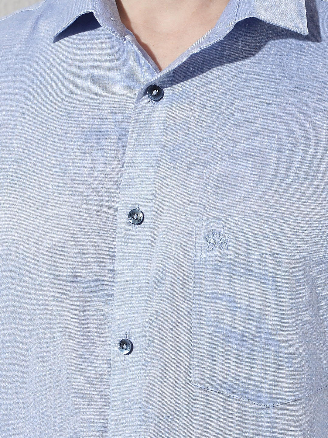 Linen Blue Shirt