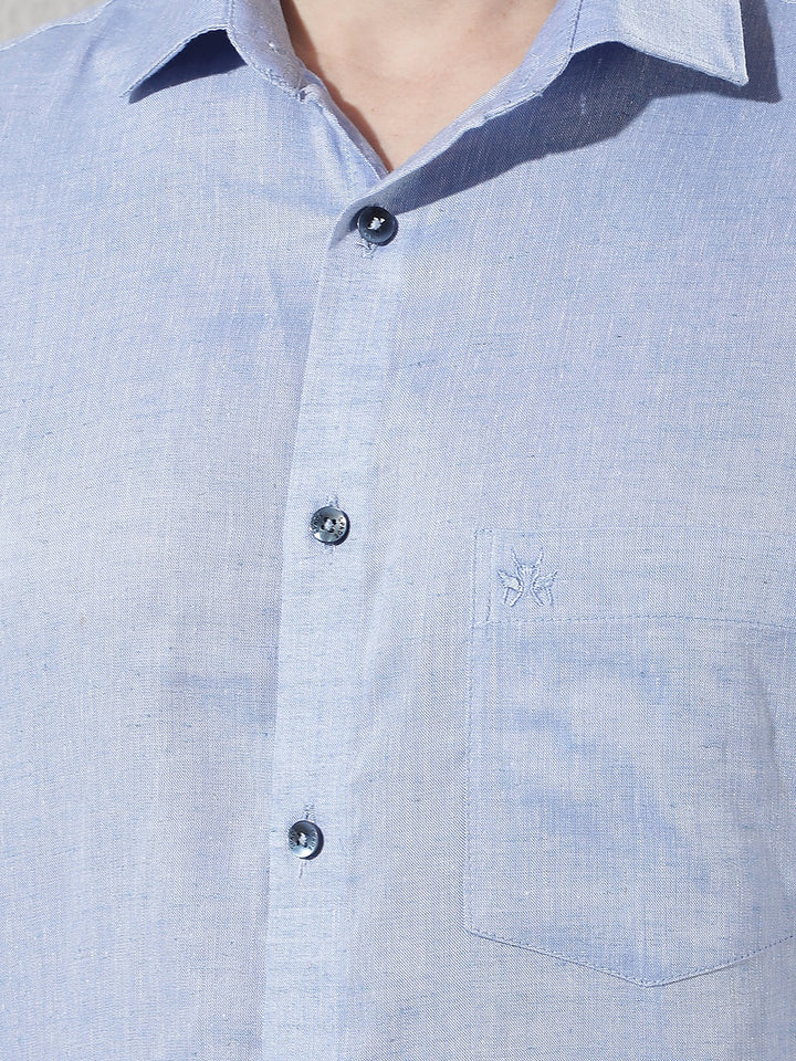 Linen Blue Shirt
