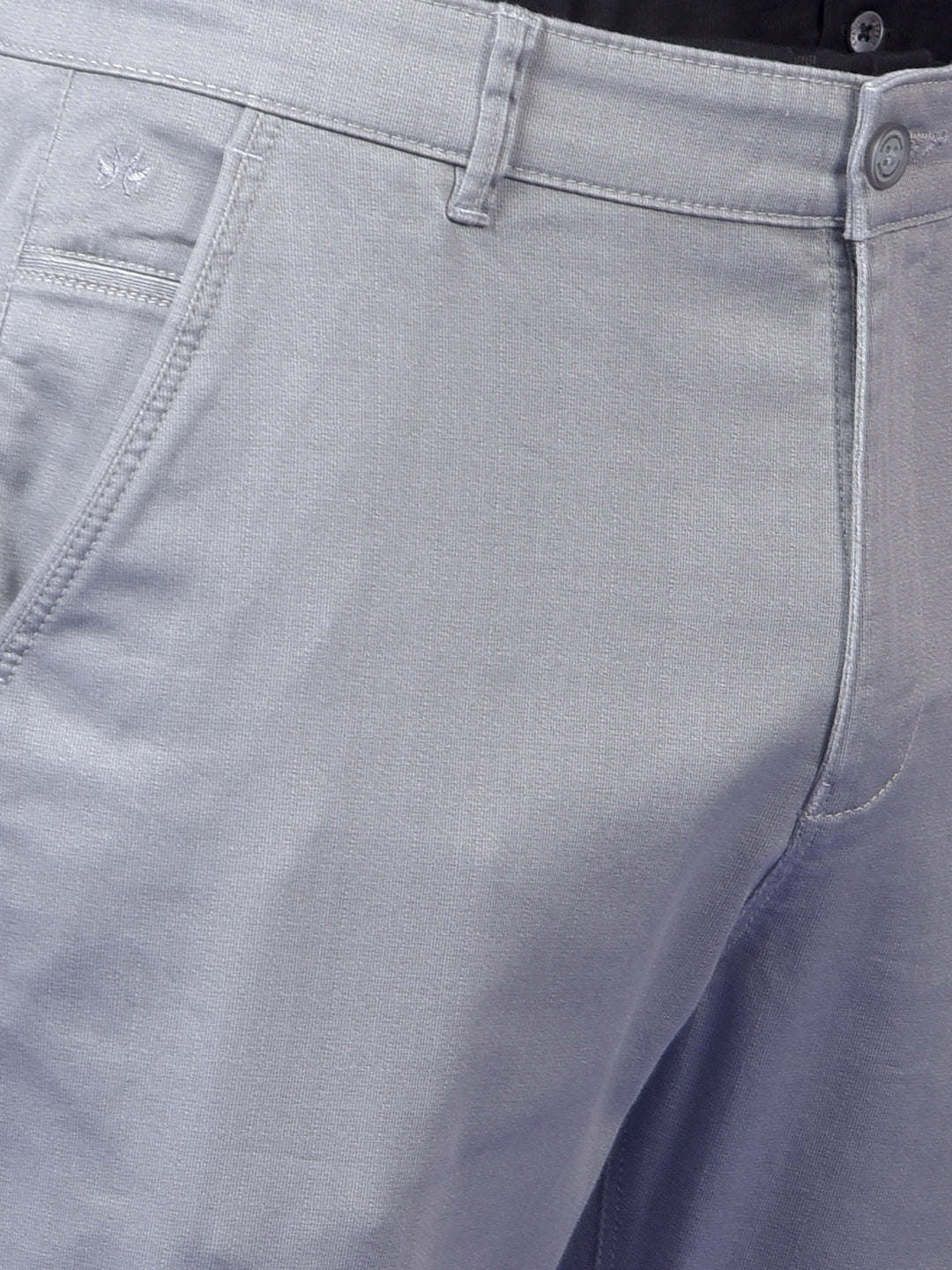Grey Printed Trousers