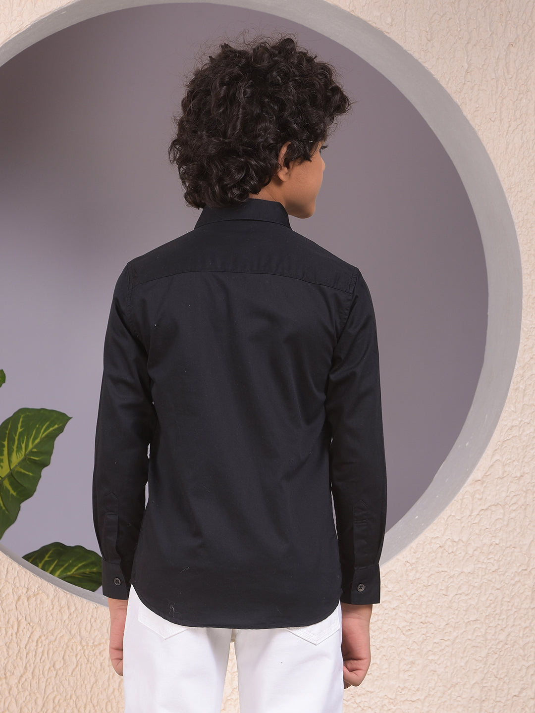 Black 100% Cotton Shirt