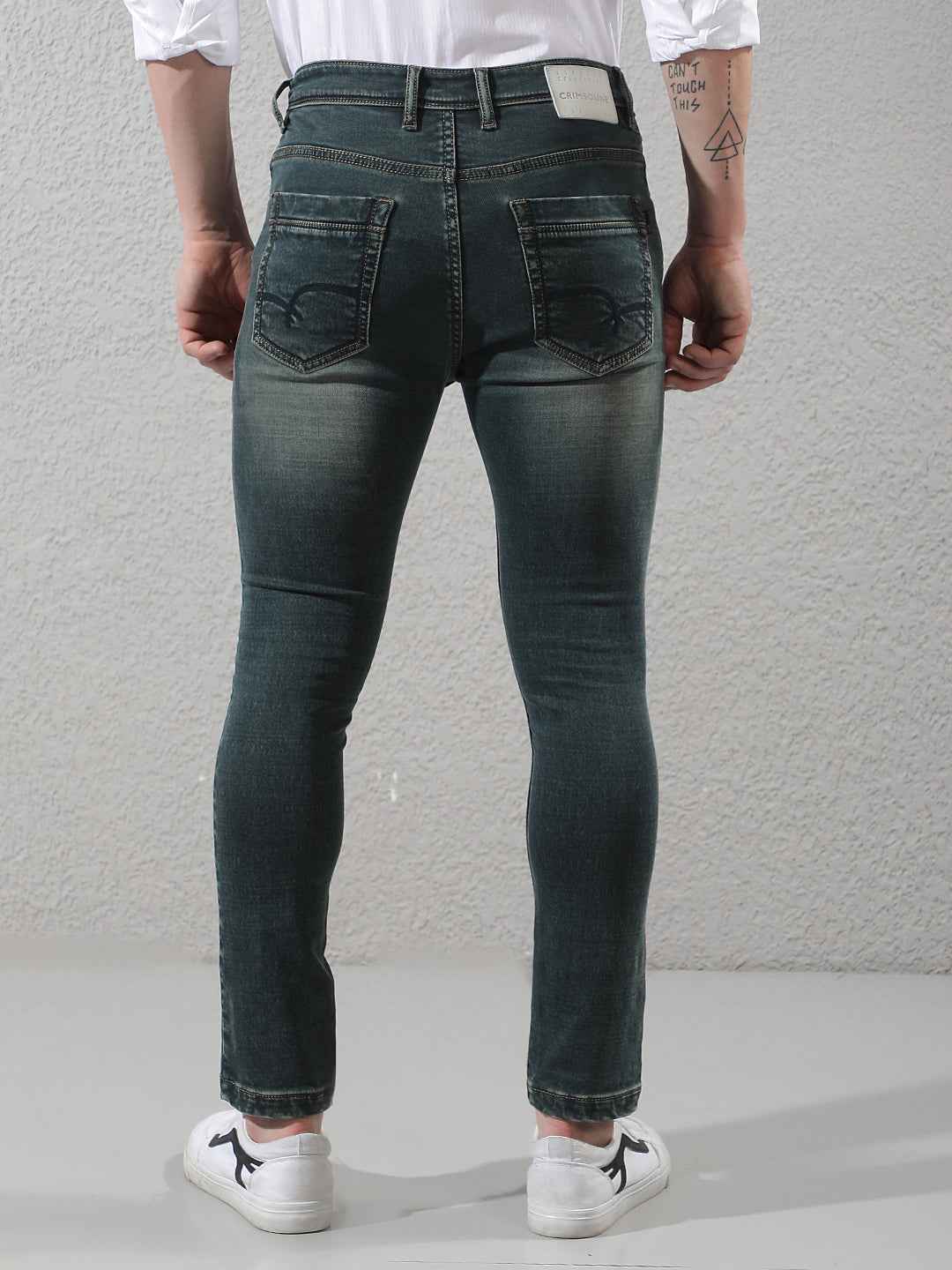 Forest Green Skinny Jeans