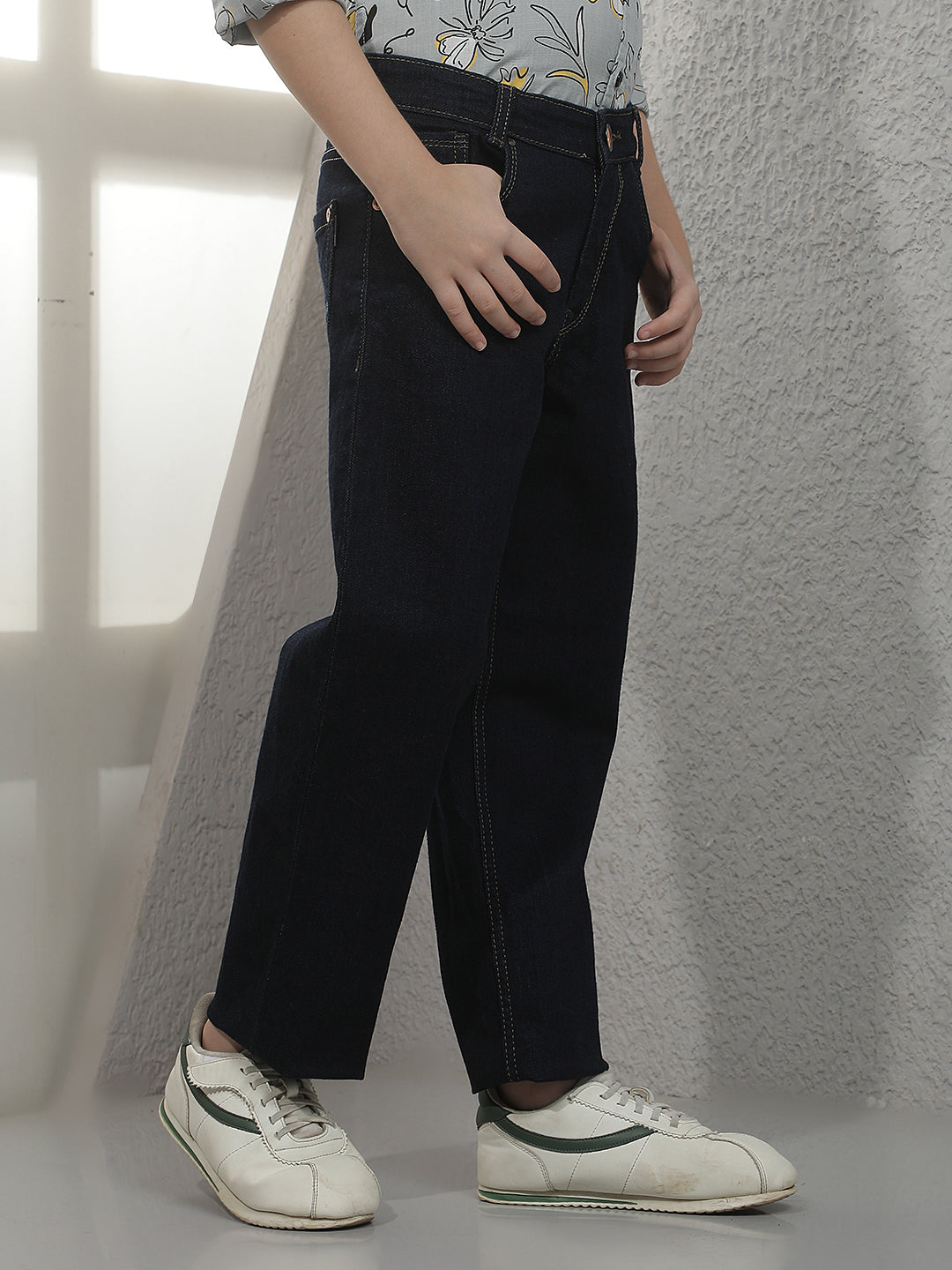 Classic Indigo Blue Jeans
