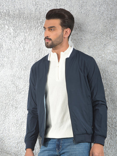 Navy Blue Reversible Jacket