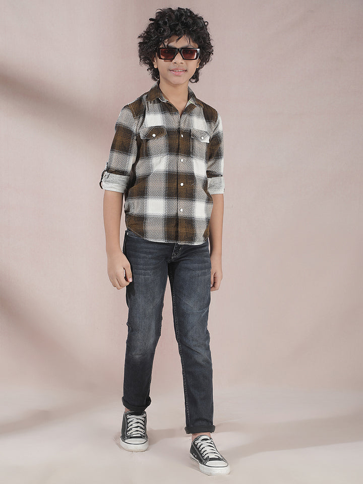 Classy Slim Dark Wash Black Jeans