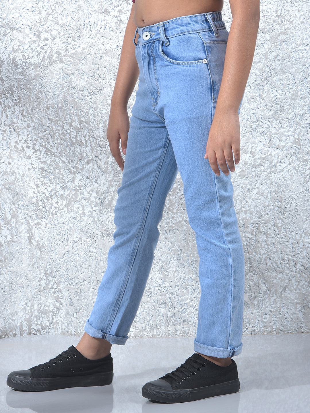 Premium Blue Straight Jeans