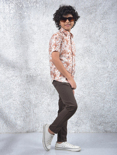 Khaki Jeans-Boys Jeans-Crimsoune Club