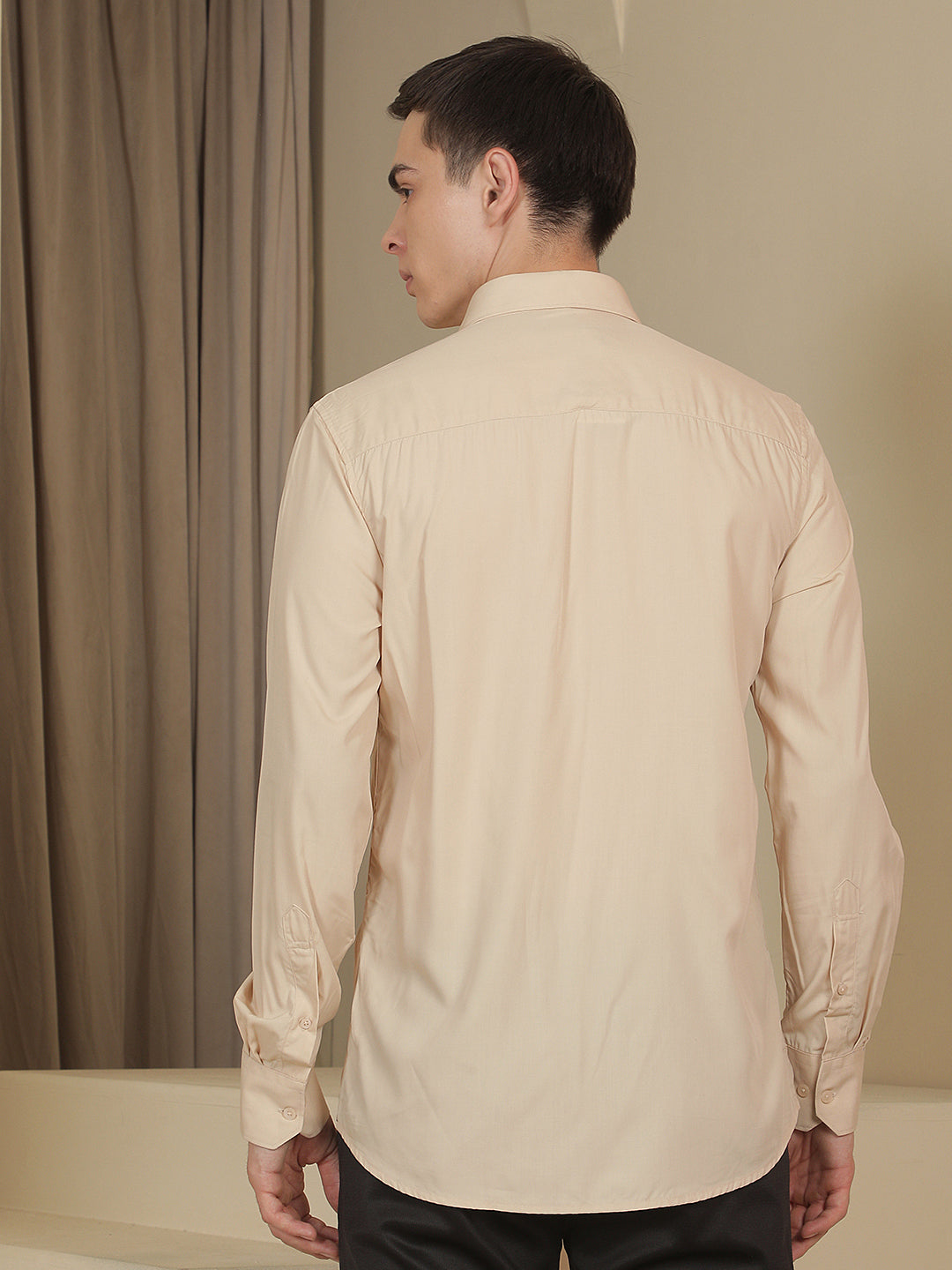 Sand Beige Modal Shirt