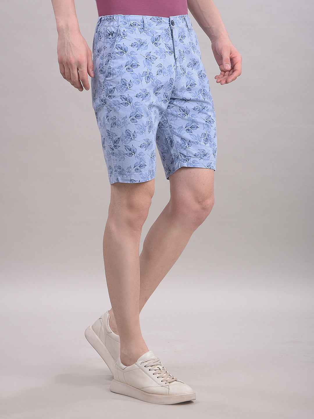 UrbanMist Blue Botanic Shorts