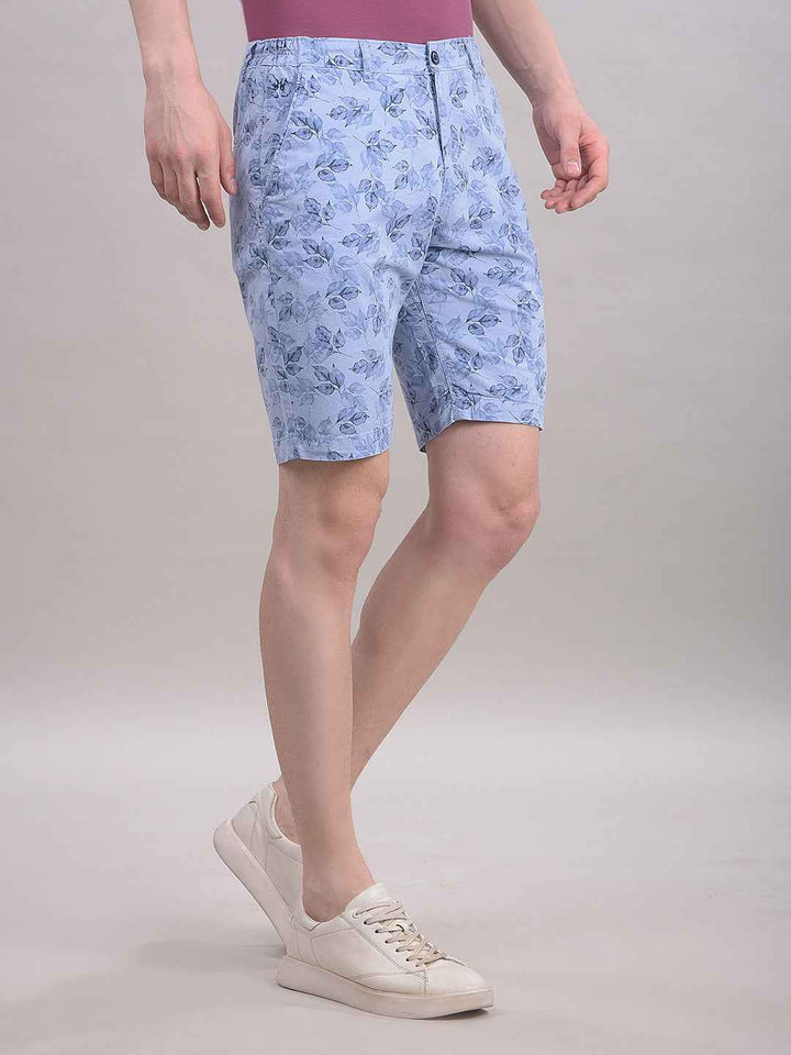 UrbanMist Blue Botanic Shorts