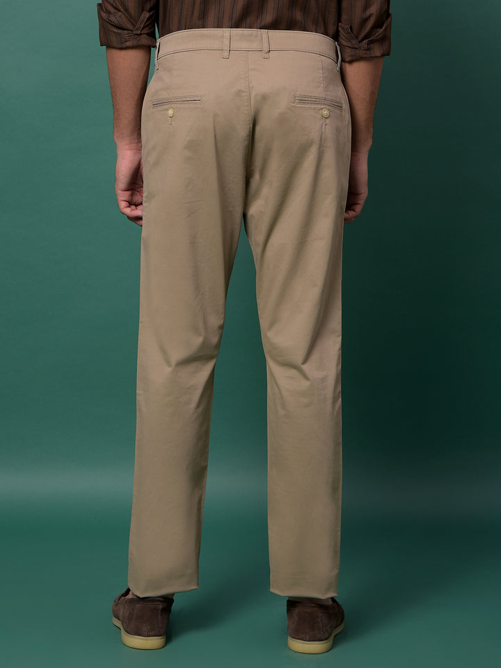 Fashion-Forward Khaki Trousers