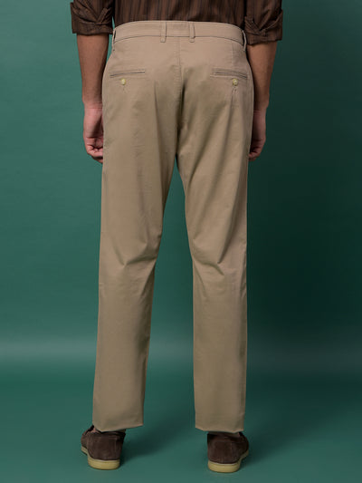 Fashion-Forward Khaki Trousers