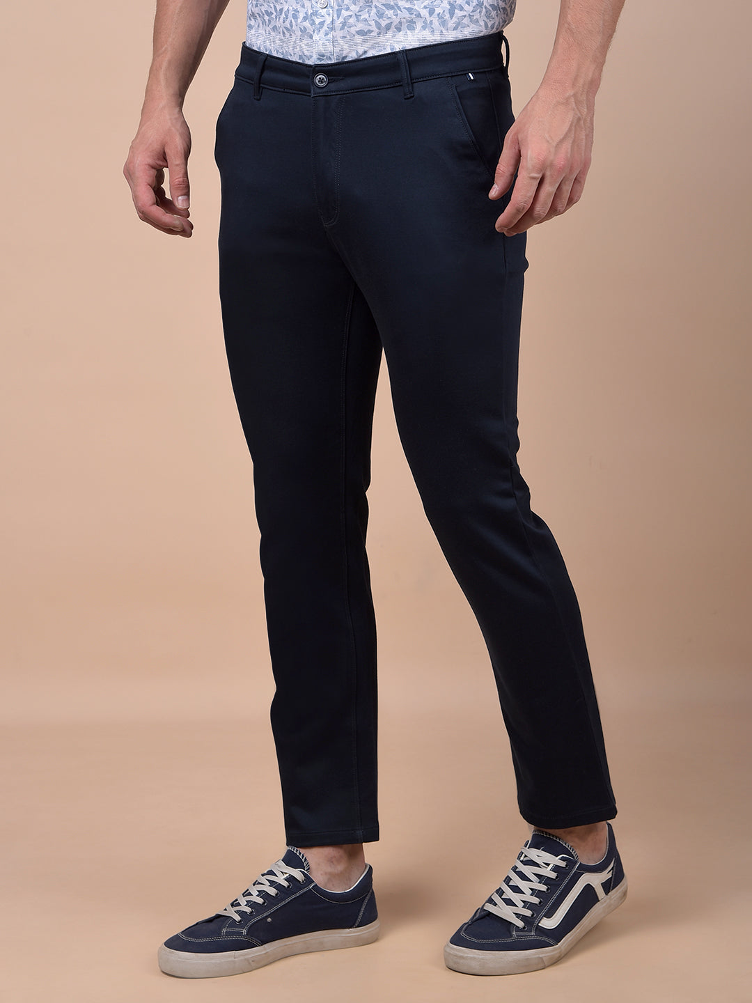 Classique Navy Blue Trousers