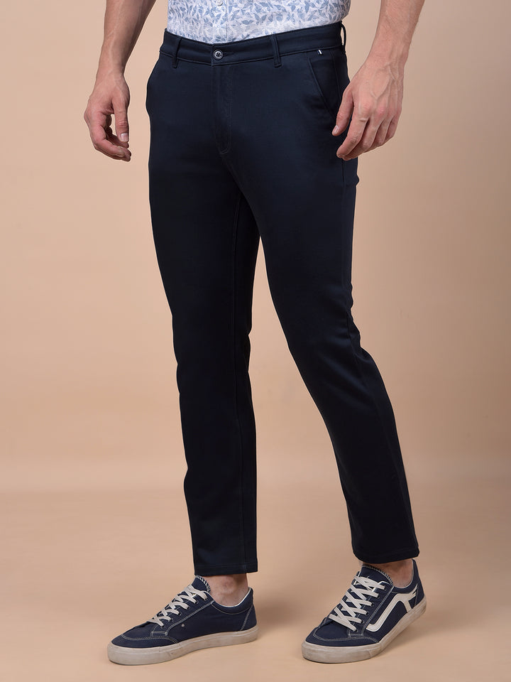 Classique Navy Blue Trousers