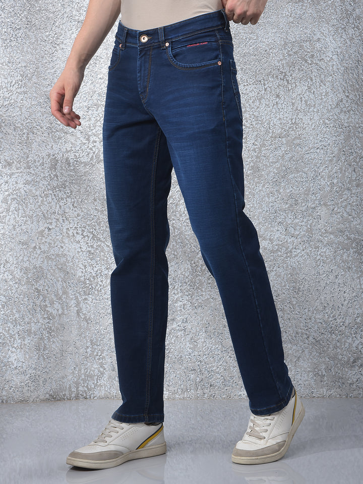 Swanky Blue Straight Jeans