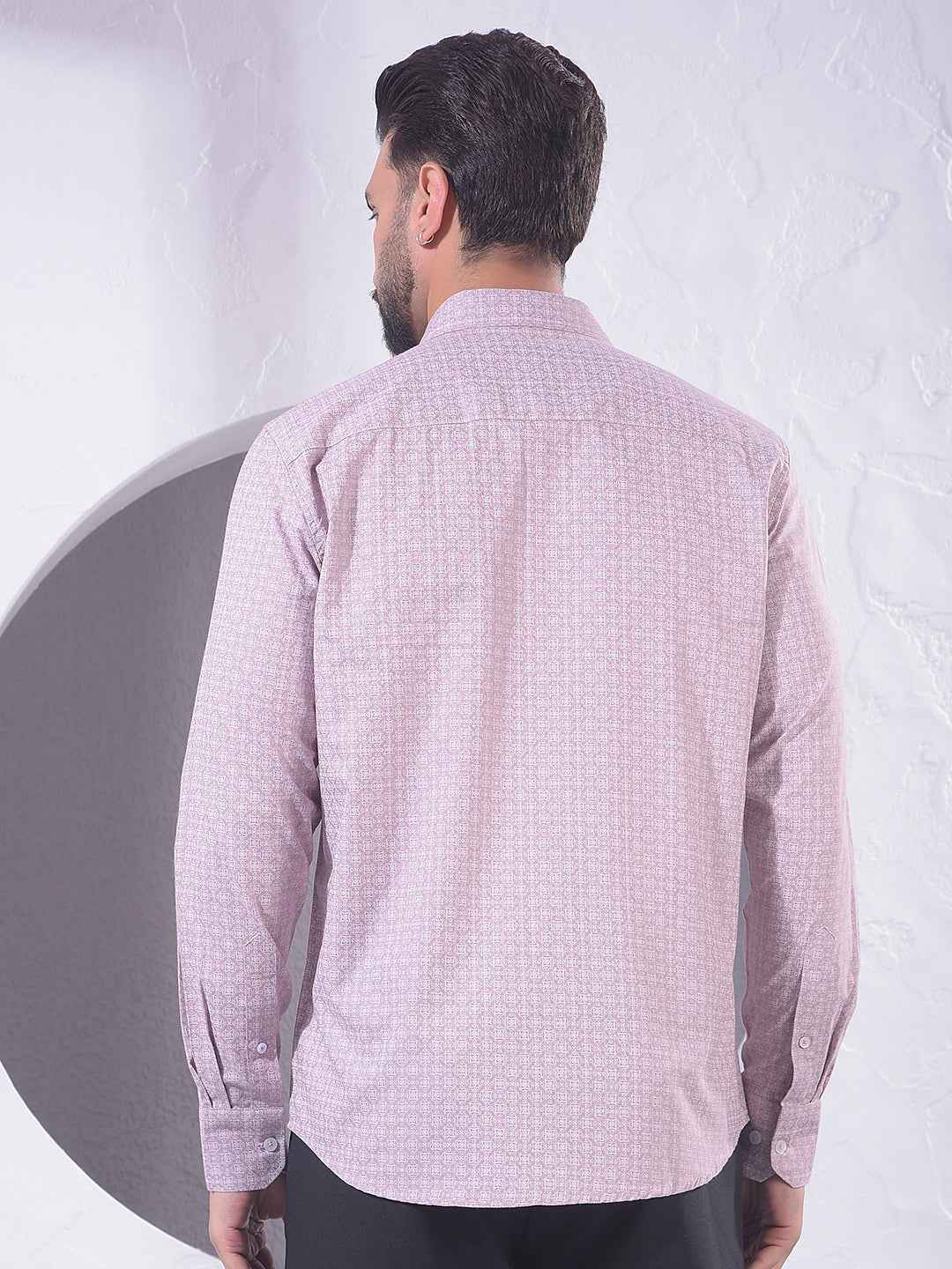 Pink Graphic Print Shirt