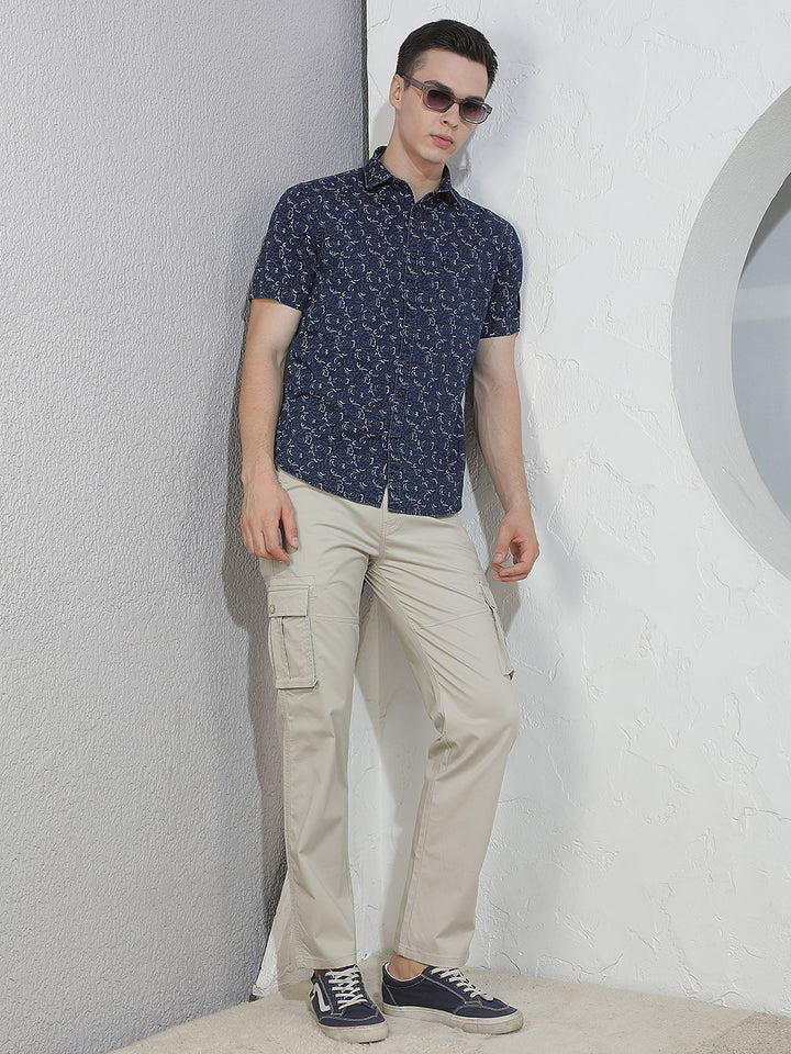 Essential Warm Sand Beige Cargo Trousers